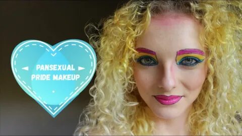 Pansexual Pride Makeup - YouTube