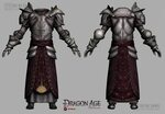Templar Knight armor from Dragon Age, concept art by Lowis D