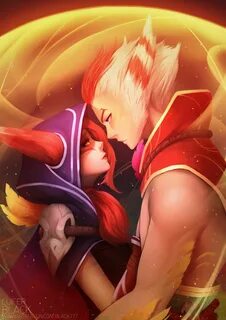 Xayah e Rakan Papéis de Parede de LoL Xayah and rakan, Lol l