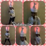 My daughter went as the Chef in Ratatouille this year for Ha