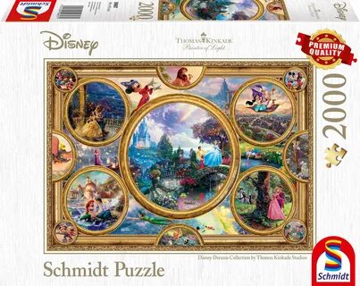 Schmidt Thomas Kinkade: Disney - Dreams Collection Jigsaw Puzzle (2000-Piece) eB