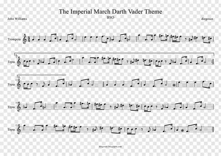 The Imperial March Sheet Music Trumpet Saxophone, sheet musi