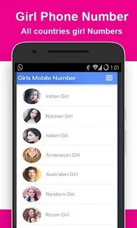 Real Girls Mobile Number-Girl friend search Prank for Androi