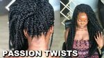 The Easiest PASSION TWISTS 😱 NO RUBBERBAND METHOD Faster & V