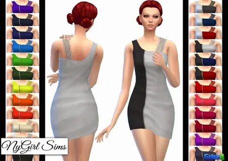 NyGirl Sims 4: TS3 DJ Casual Conversion Dress