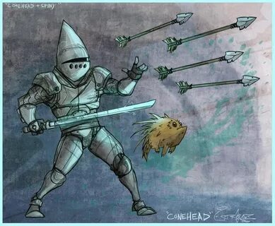 CC fan art: 17 'conehead' by jouste on DeviantArt Castle cra