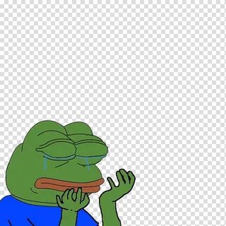 Pepe the Frog Internet meme Crying, frog transparent backgro