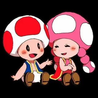 Toad x Toadette by zeldasmelody on DeviantArt Super mario ar