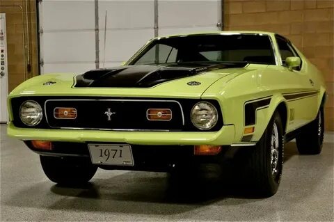 1971 Ford Mustang Mach 1 429 Super Cobra-Jet Red Hills Rods 