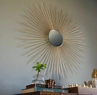 Awesome DIY Wall Decor to Spruce Up Your Space! Sunburst mir
