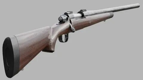 Remington 700 CDL free 3D model CGTrader