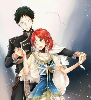 Shirayuki and Obi Snow white with the red hair, Akagami no s