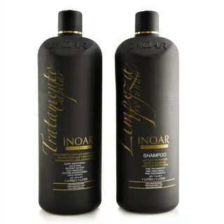 INOAR Moroccan Hair Keratin 1 л + шампунь - купить за 12 800
