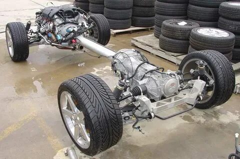 Photo: 50196JCorvetteChassis14 Corvette C6 Bare Chassis Pics