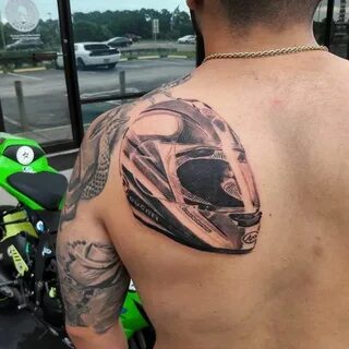 olio: Motorcycle Tattoo by Torsten from Full Custom Tattoo -