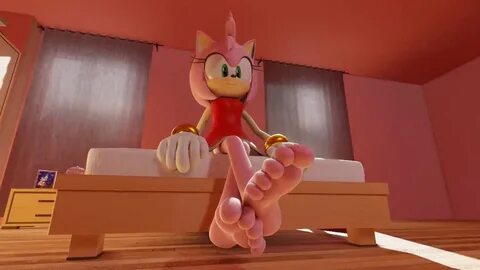 Animation Amy Toes Test (by FeetyMcFoot) - YouTube