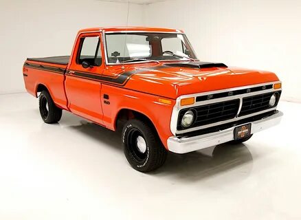 Black-Badged 1975 Ford F-100 Is a Short Bed Metal Candy - au