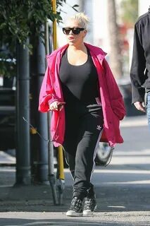 CHRISTINA AGUILERA Out in Santa Monica 01/14/2020 - HawtCele