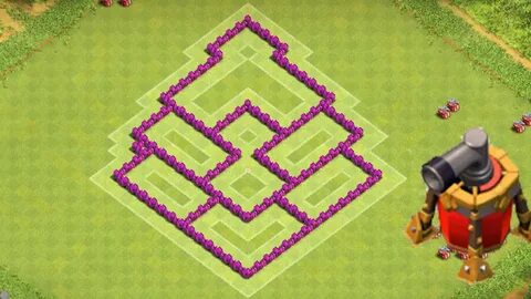 Clash of Clans Town Hall 6 Defense (CoC TH6) BEST Hybrid Bas