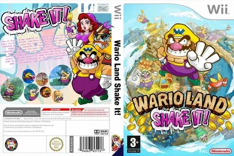 Wario Land Shake It PAL Wii FULL Wii Covers Cover Century Ov