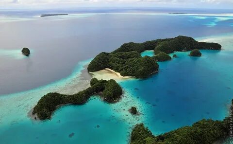 Причудливые острова Палау Удивительный мир
