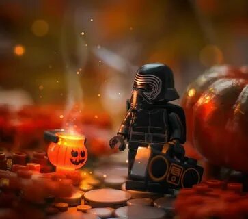 Kylo Ren on Halloween LEGO Star Wars Star wars wallpaper, St