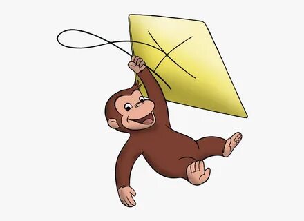 Curious George - Curious George With Kite , Free Transparent