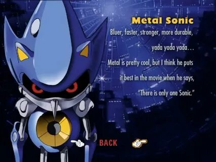 Sonic Ova Metal Sonic All in one Photos