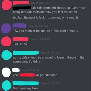 Rabies Discord Rabiosexual Know Your Meme