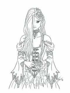 Gothic Art Coloring Pages. Below is a collection of Gothic C