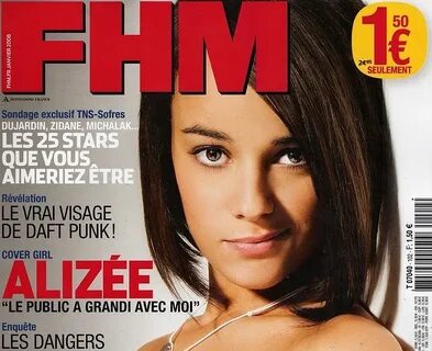 Watt-up: Alizee Jacotey does FHM France