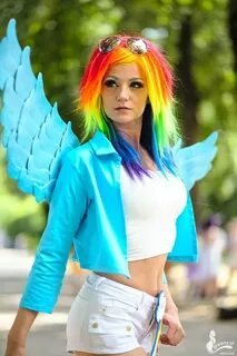 rainbow dash cosplay by Haruhiism Rainbow dash cosplay, Rain