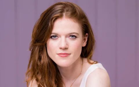 Download wallpapers Rose Leslie, Scottish actress, portrait,