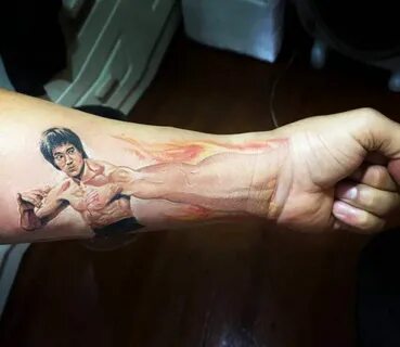 Bruce Lee tattoo by Khuong Duy Tattoos, Bruce lee, Cool tatt