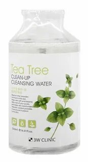 3W Clinic Tea Tree Clean-Up Cleansing Water купить с доставк
