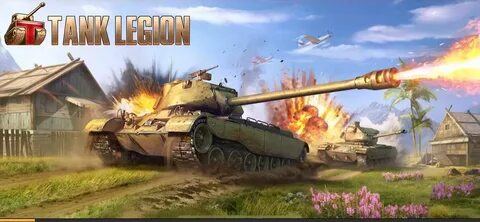 Tank Legion 3D бесплатная ПВП ММО про танки - скачать на Анд