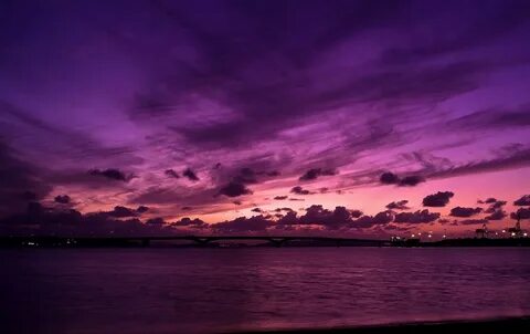 Wallpapere Purple Sky & Ocean, Purple Sky & Ocean wallpapere