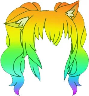 #rainbowhair #gacha #gachalife #gacha #gachalifeedits Clipar