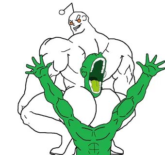 Snoo Culo choking the Green Anon Broly Culo / Broly Ass Know