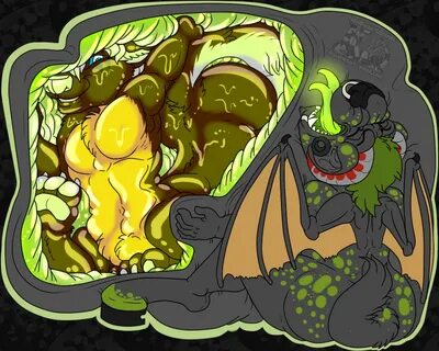 FinYCH: Glowing (Oral Vore) by YokoMasho -- Fur Affinity dot