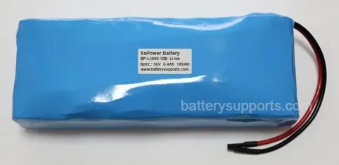 SuPower 10S 36V 37V 42V 6.8Ah Lithium Li-ion Rechargeable Ba