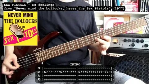 SEX PISTOLS - God save the queen (bass cover w/ Tabs) Chords