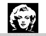 Marilyn Monroe Svg : Marilyn Monroe 28234 Free Eps Svg Downl