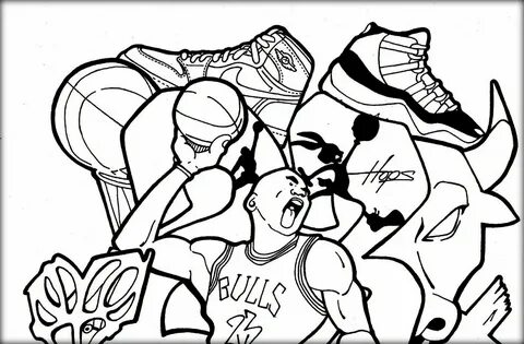 Nike Coloring Pages - Best Coloring Pages For Kids Sports co