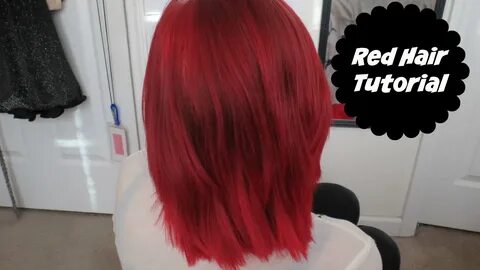 How I dyed my Hair Red Loreal Hicolor Highlights Alyssa Nico