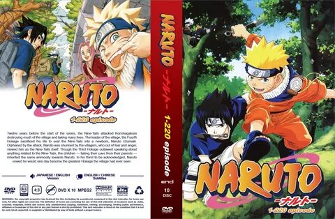 DVD NARUTO COMPLETE SEASON 1 ( EPISODE 1 - 220 ) ENGLISH VER