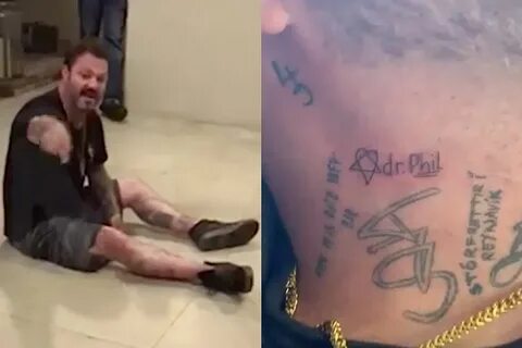 Bam Margera Gets Dr. Phil Tattoo on His Neck, Arrested at Ho