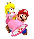Mario Carrying Peach by https://nintega-dario.deviantart.com