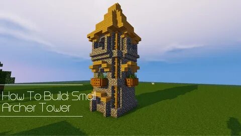 How To Build: Small Archer Tower - YouTube