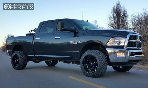 Wheel Offset 2014 Dodge Ram 2500 Super Aggressive 3 5 Stock 